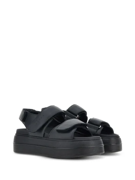Sandale Hogan din piele negru