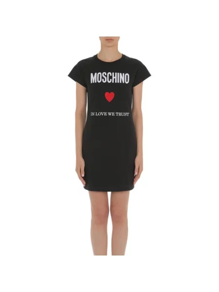 Sukienka mini Moschino czarna