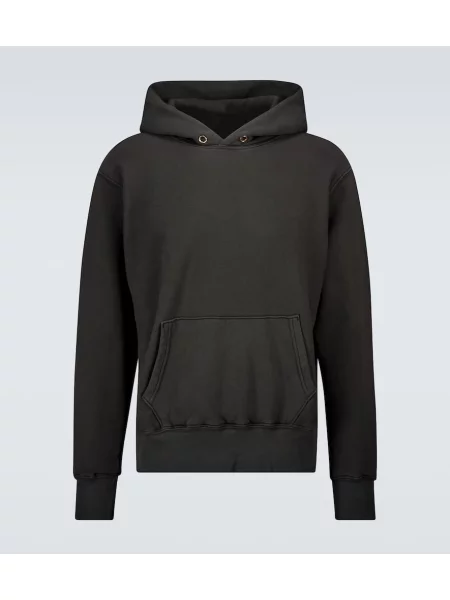 Hanorac cu glugă Les Tien cu glugă negru