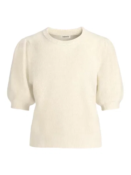 Sweter Ladneri z kaszmiru beżowy