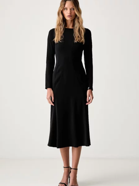 Armani Exchange rochie negru