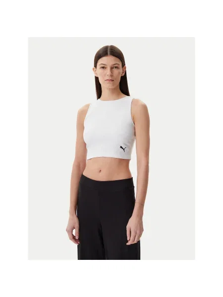 Puma Felső Ess Slim Fit fehér