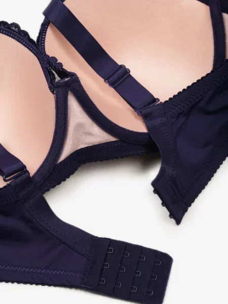 Sutien Katielle Bleumarin cu roz