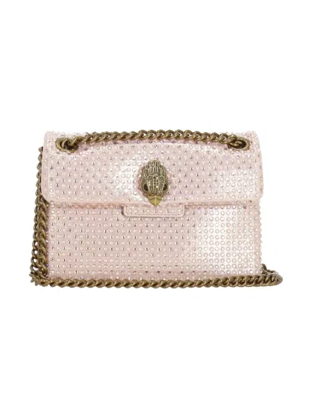 Torebka crossbody Kurt Geiger różowa