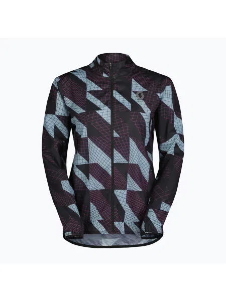 Вітрозахисна куртка SCOTT Endurance Tech Windbreaker чорний/ранковий блакитний чорна