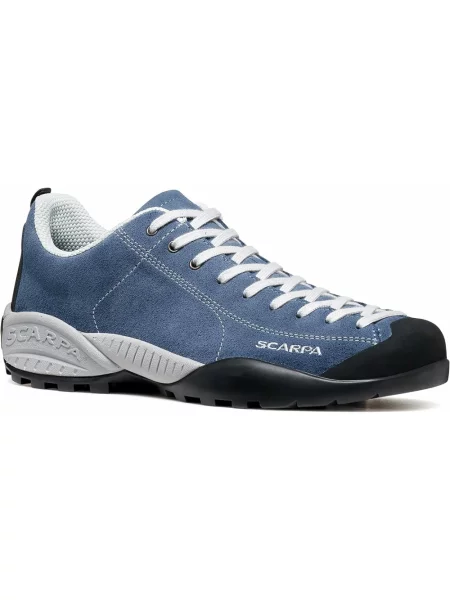 Sneakersy Scarpa skórzane niebieskie