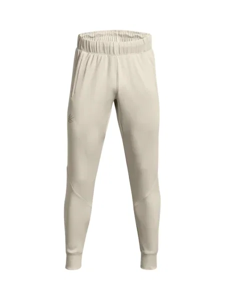 UNDER ARMOUR Sportovní kalhoty Curry Playable vlny bílé