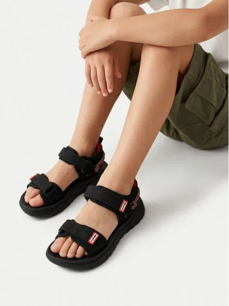 Hunter Sandale negru