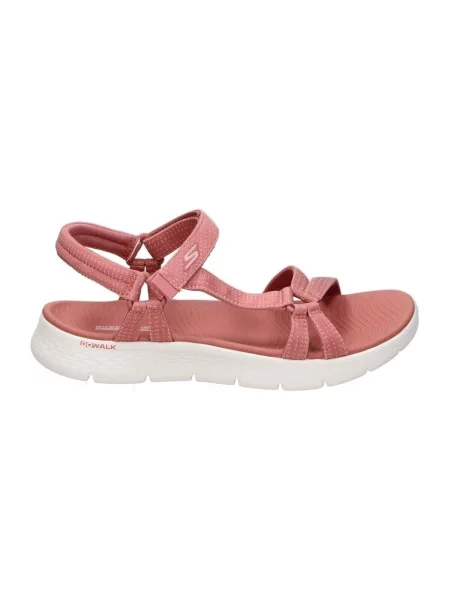 Sandále Skechers ružová
