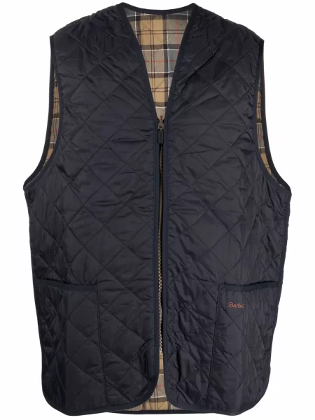 Matlasat vestă Barbour albastru
