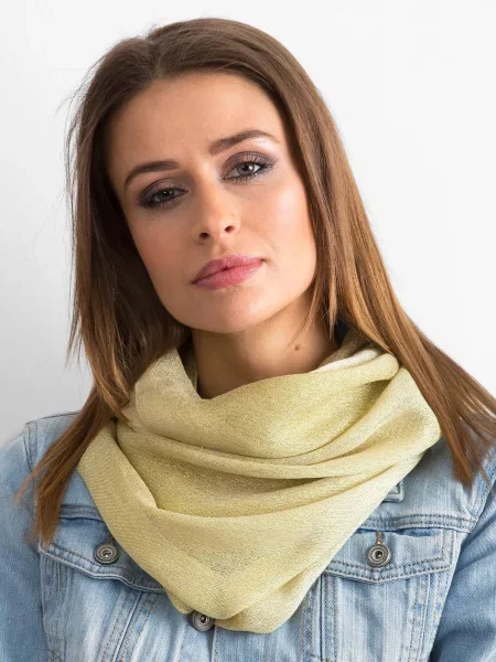 Šal Fashionhunters zlata