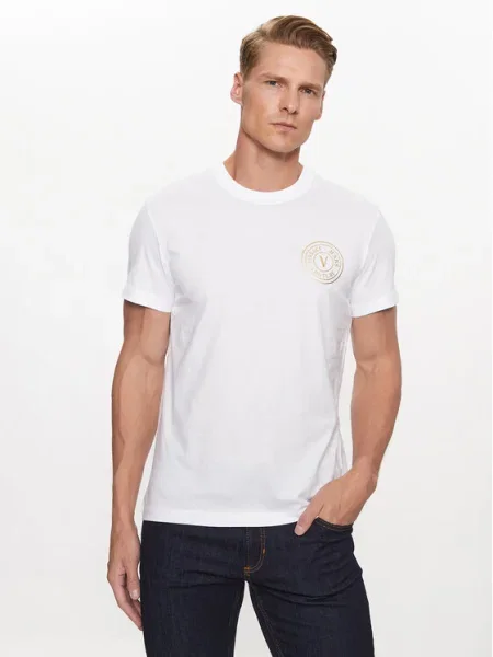 Tričko Versace Jeans Couture biela
