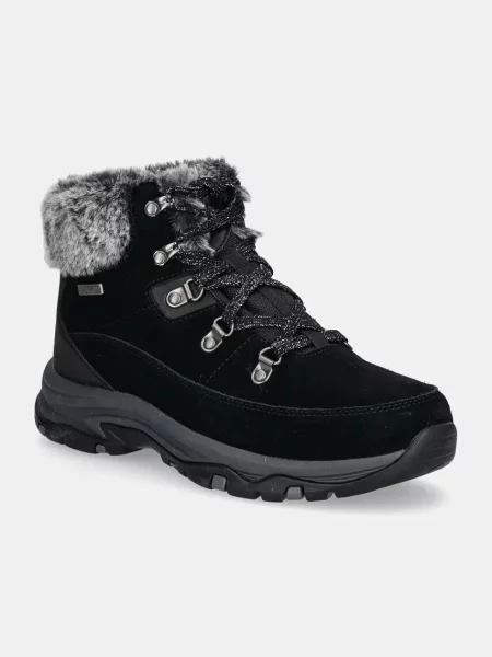 Skechers cizme de iarna TREGO SNOW WORRIES negru