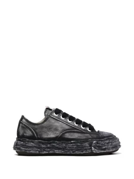Sneakerși Maison Mihara Yasuhiro zdrențuiți negru