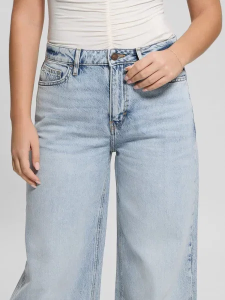 Прямі джинси GUESS блакитний
