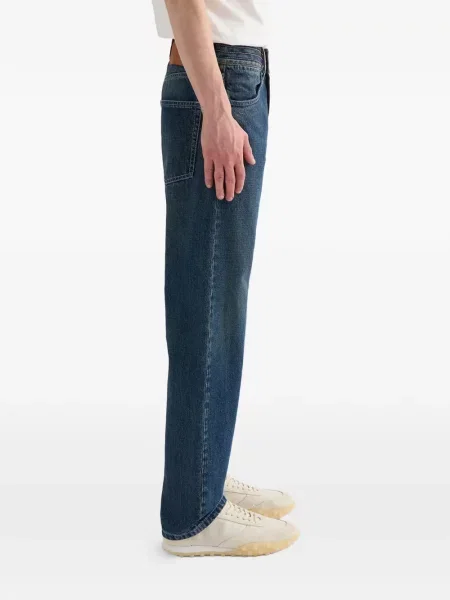 Pantaloni Jil Sander albastru