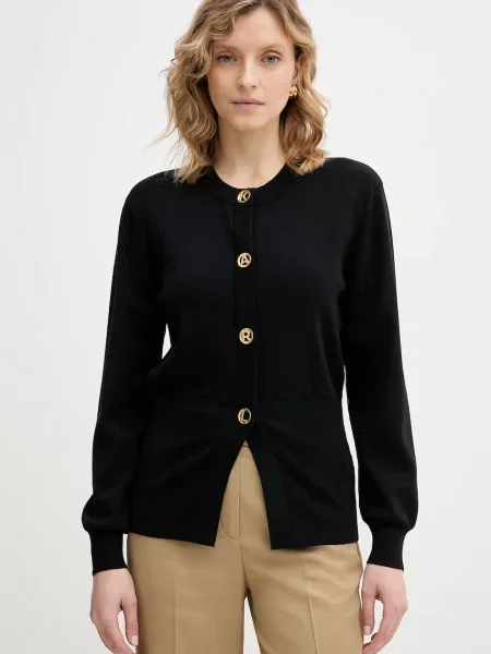Karl Lagerfeld cardigan KARL DAILY negru