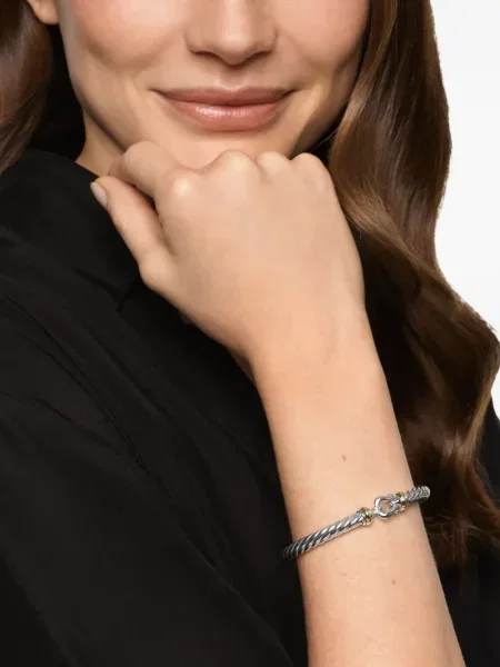 Brăţară David Yurman cu cataramă galben