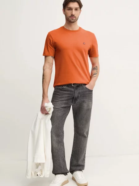 United Colors of Benetton kratka majica oranžna