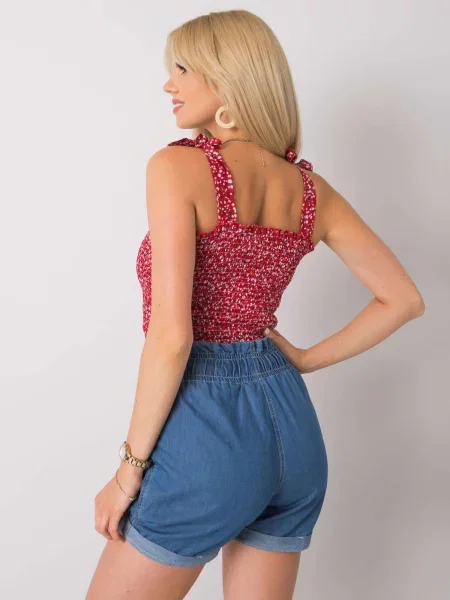 Tricou Fashionhunters roșu