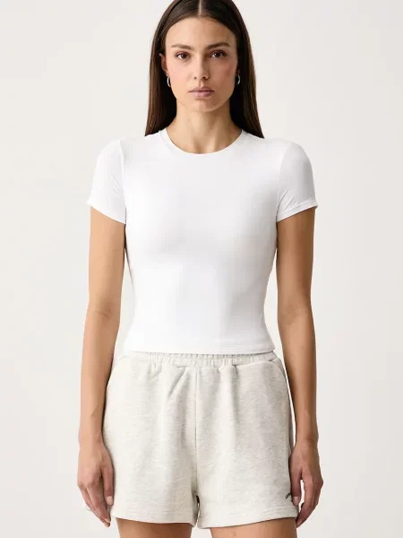 Le Privé tricou pentru femei SOFTSKIN TOP alb