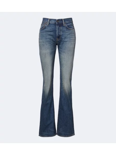Džínsy Acne Studios modrá