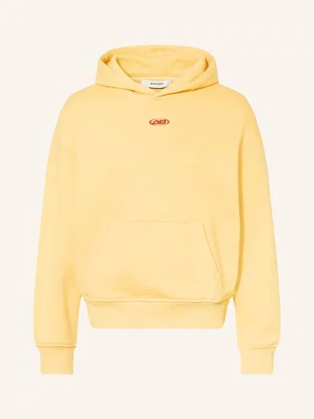 About:Blank Bluza Z Kapturem Oversize gelb żółta