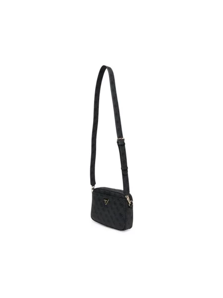 GUESS Torba preko ramena Meridian II tamo / crna siva