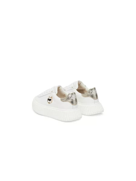 Sneakersy KARL LAGERFELD M biela