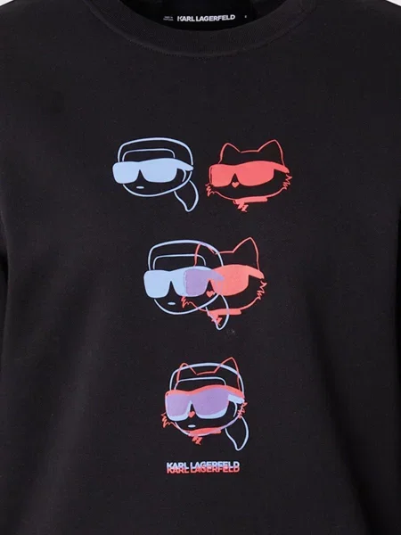 Свитшот Karl Lagerfeld черный