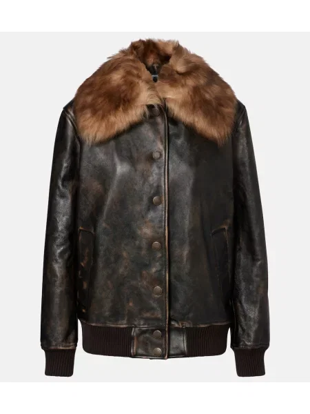 Geanta de piele Dolce&gabbana maro