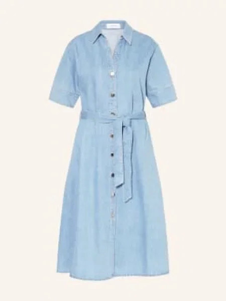 Comma Sukienka Jeansowa blau