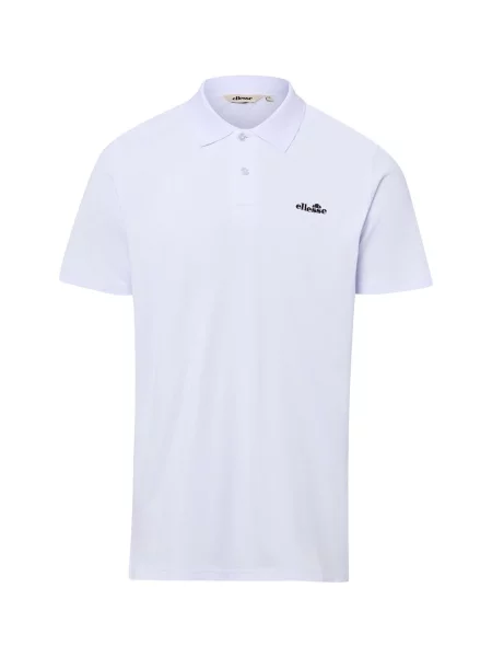 Ellesse koszulka polo Senago Mężczyźni jednolity S biały