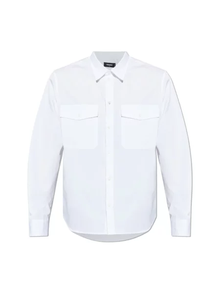 Koszula Dsquared2 biała