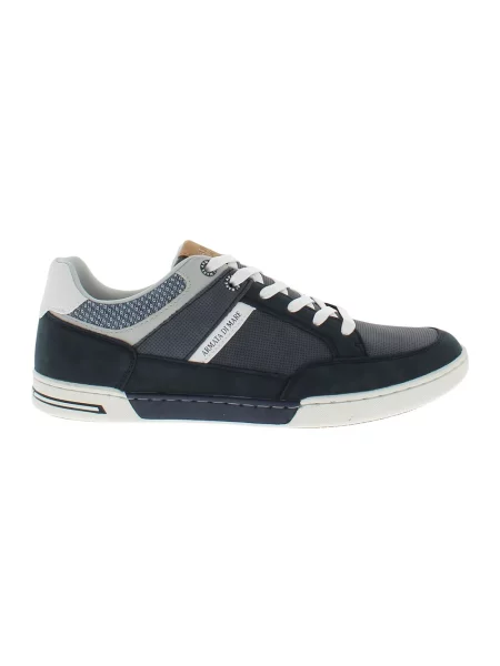 Sneakersy Armata Di Mare skórzane niebieskie