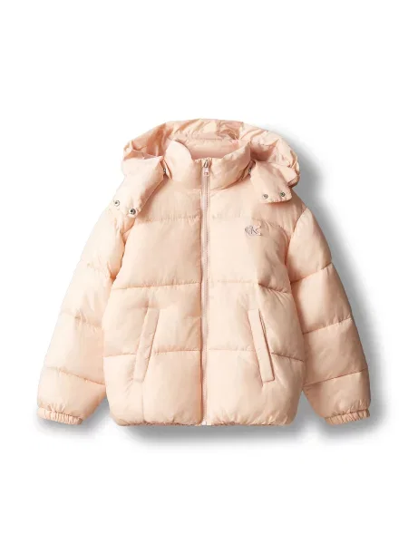 Calvin Klein Jeans Geacă de iarnă MINIME pastel portocaliu