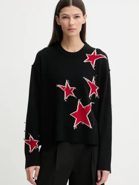 ZADIG&VOLTAIRE pulover de cașmir negru