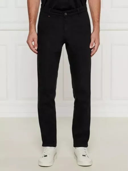 BOSS ORANGE Pantaloni chino negru