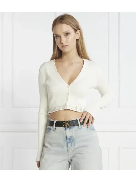 Calvin Klein Jeans Cardigan | Cropped Fit