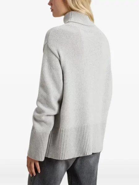 Pulover Woolrich de lână gri