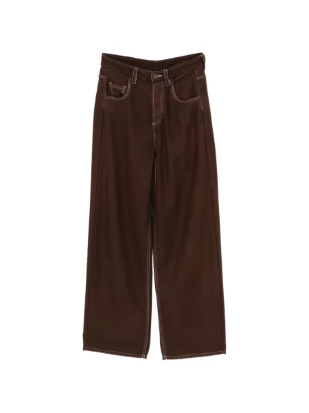 Pantaloni Uma Wang maro
