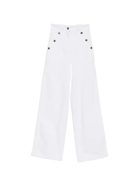 Pantaloni Max Mara alb