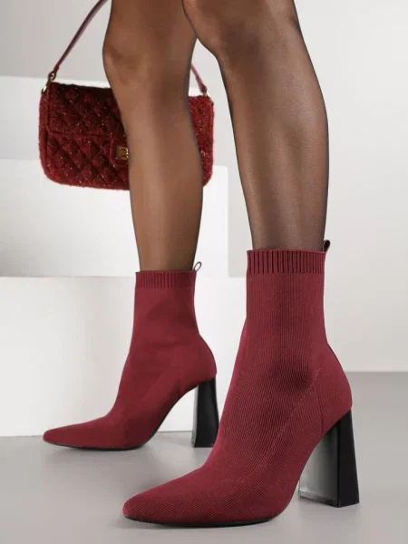 Botine Falunelle bordo