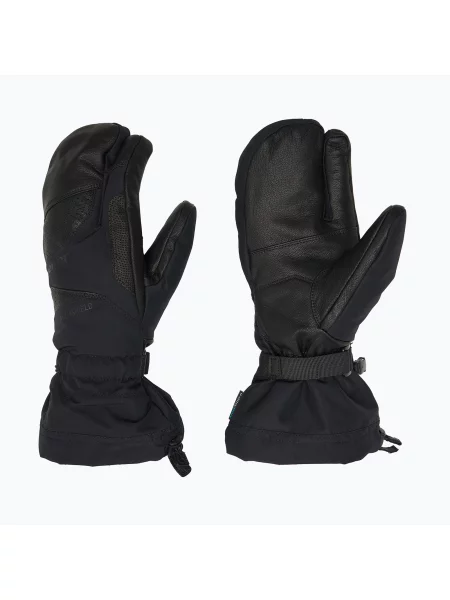 Мъжки скиорски ръкавици ZIENER Gaikus Aquashield AW Lobster alpine black черно
