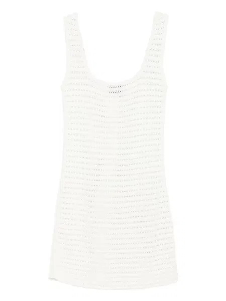 Rochie mini Le Kasha de costum alb
