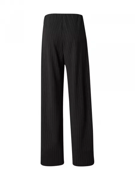 Vero Moda Tall Nohavice VMBERLIN tmavosivá biela