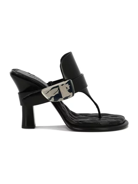 Klapki Burberry czarne