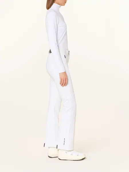 J.Lindeberg Spodnie Narciarskie Z Materiału Softshell weiss białe
