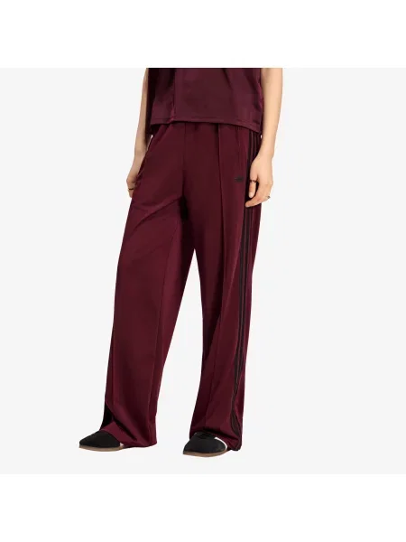 Pantaloni de trening adidas Firebird Loose Tracksuit Pants Maroon/ Black XS negru
