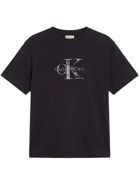 Tricou Calvin Klein Jeans negru